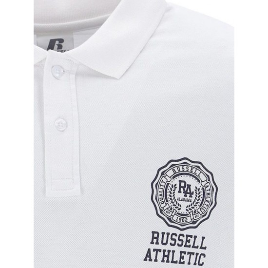 RUSSELL AVERY CLASSIC POLO A4056-1 001 ΛΕΥΚΟ