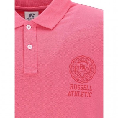 RUSSELL AVERY CLASSIC POLO A4056-1 376  ΡΟΖ