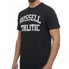 RUSSELL ICONIC CREWNECK T SHIRT E4-600-1 099 ΜΑΥΡΟ