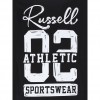 RUSSELL CREWNECK T SHIRT A4016-1 099 ΜΑΥΡΟ