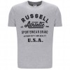 RUSSELL KAI CREWNECK T SHIRT A4023-1 091 ΓΚΡΙ