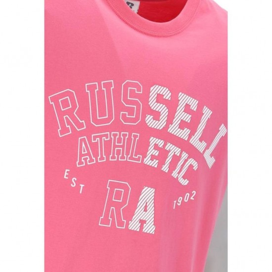 RUSSELL AUBREY CREWNECK T SHIRT A4055-1 376 ΡΟΖ