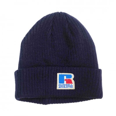 RUSSELL RIBBED BEANIE A2-301-2 ΜΠΛΕ