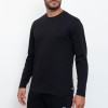 RUSSELL CREWNECK TEE SHIRT A24-002-2 099 ΜΑΥΡΟ