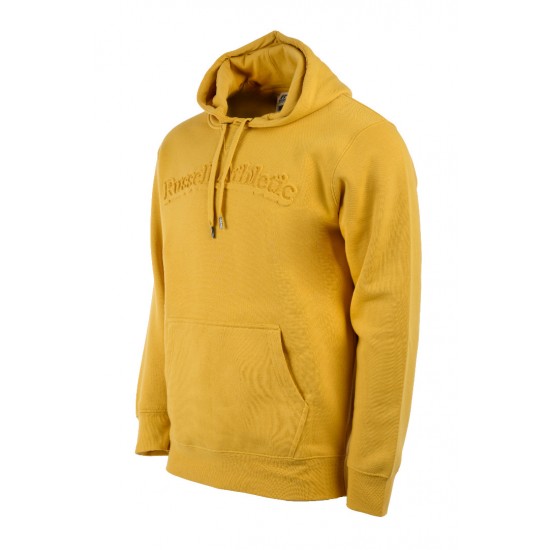 RUSSELL PULL OVER HOODY Α24-036-2 475 ΚΙΤΡΙΝΟ