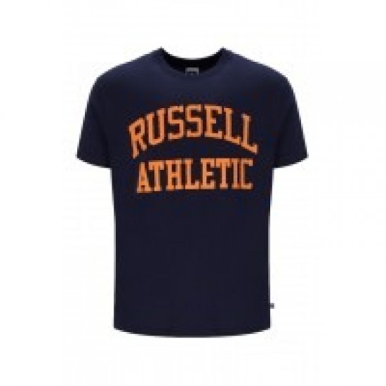 RUSSELL ICONIC CREWNECK T SHIRT E4-600-1 199 ΣΚΟΥΡΟ ΜΠΛΕ