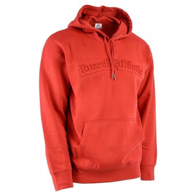 RUSSELL PULL OVER HOODY Α24-036-2 434 ΚΟΚΚΙΝΟ