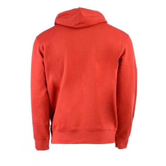 RUSSELL PULL OVER HOODY Α24-036-2 434 ΚΟΚΚΙΝΟ