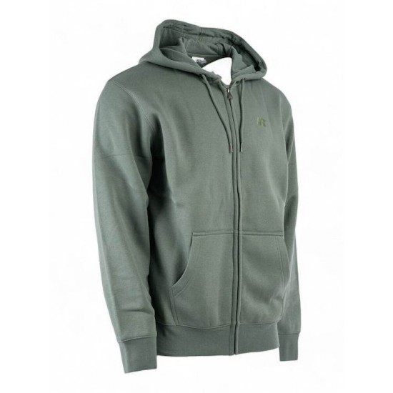 RUSSELL ZIP THROUGH HOODY A24-005-2 295 ΧΑΚΙ