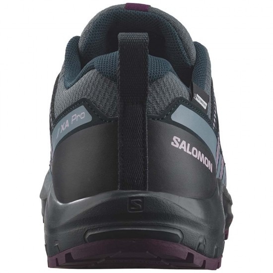 SALOMON XA PRO V8 CSWP J 475681 ΓΚΡΙ ΡΟΖ  