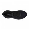 SKECHERS LACE UP ENGINEERED KNIT 117550 BBK ΜΑΥΡΟ