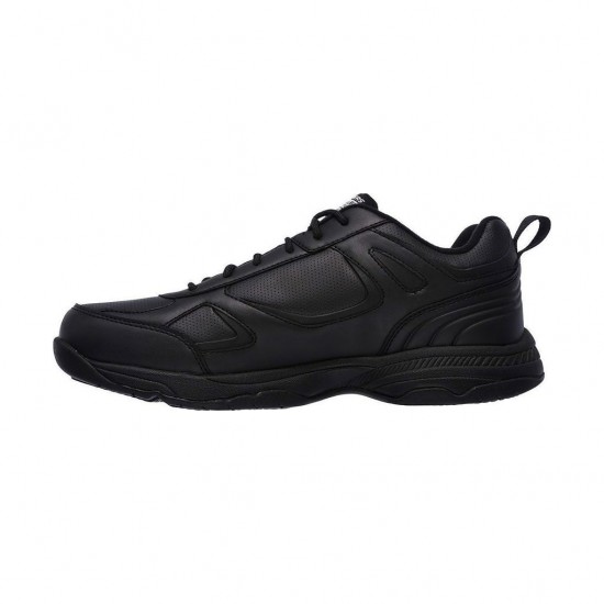 SKECHERS DIGHTON SR 77111 BLK ΜΑΥΡΟ