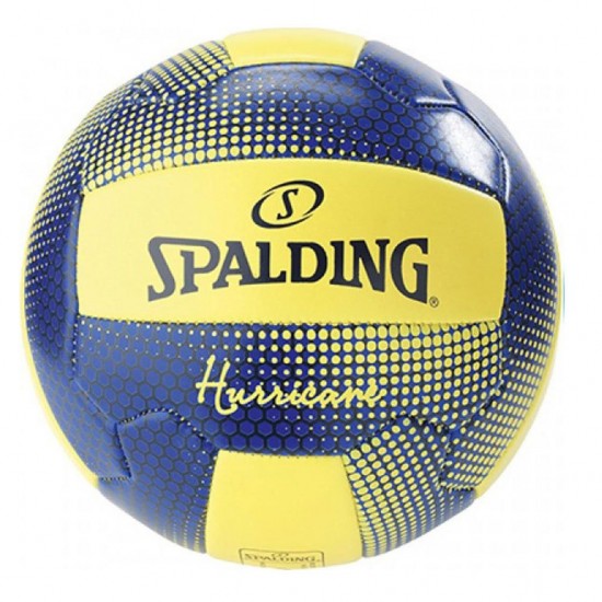 SPALDING BEACH VOLLEY HURRICANE BALL 72-342Z1 ΜΠΛΕ ΚΙΤΡΙΝΟ