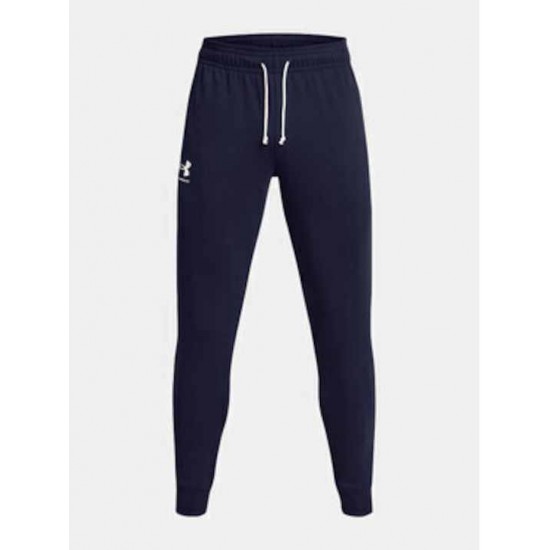 UNDER ARMOUR RIVAL TERRY JOGGER 1380843 410 ΜΠΛΕ 