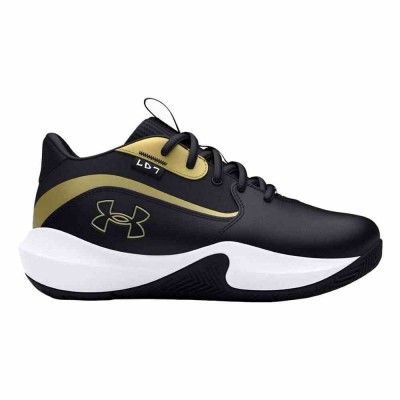 UNDER ARMOUR PS LOCKDOWN 7 3028514 001 ΜΑΥΡΟ ΧΡΥΣΟ