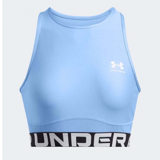 UNDER ARMOUR HEATGEAR RIB TANK TSHIRT 1388694 465 ΓΑΛΑΖΙΟ