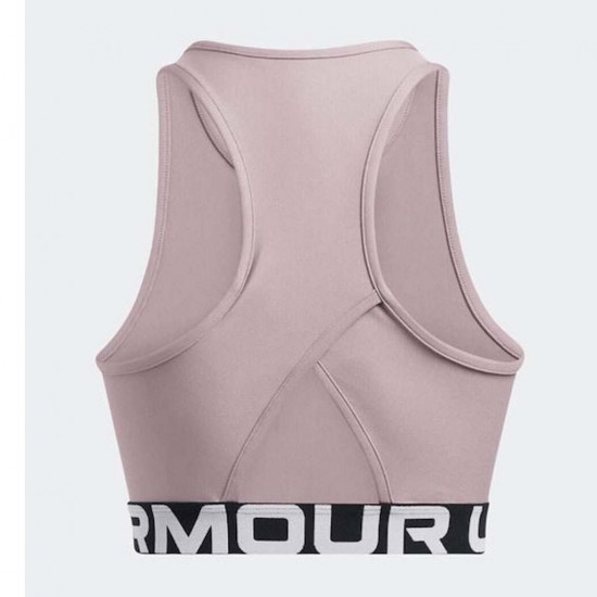 UNDER ARMOUR HEATGEAR RIB TANK TSHIRT 1388694 015 ΚΑΦΕ