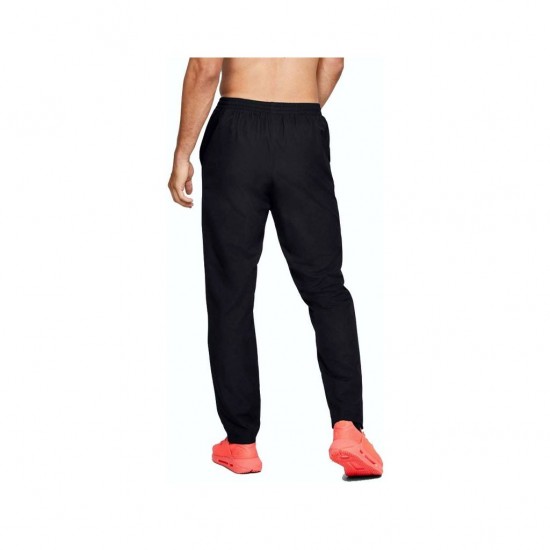 UNDER ARMOUR VITAL WOVEN PANTS 1352031 001 ΜΑΥΡΟ