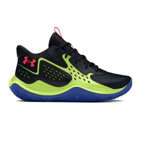 UNDER ARMOUR GS JET 23 3026635 005 ΜΑΥΡΟ ΛΑΙΜ