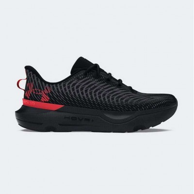 UNDER ARMOUR INFINITE PRO 3027190 006 ΜΑΥΡΟ ΚΟΚΚΙΝΟ