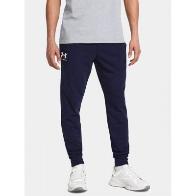 UNDER ARMOUR RIVAL TERRY JOGGER 1380843 410 ΜΠΛΕ 