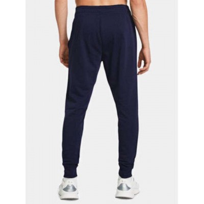 UNDER ARMOUR RIVAL TERRY JOGGER 1380843 410 ΜΠΛΕ 