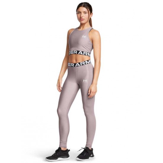 UNDER ARMOUR RIB LEGGING 1388693 015 ΚΑΦΕ