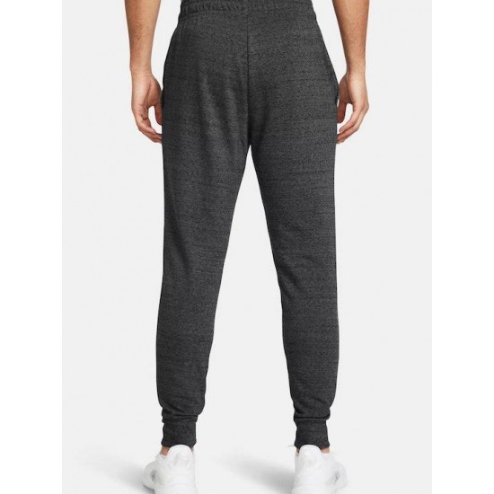 UNDER ARMOUR RIVAL TERRY JOGGER 1380843 025 ΓΚΡΙ 