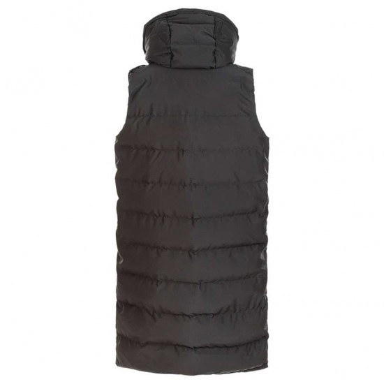 WEATHER REPORT CHIEF W LONG PUFFER VEST WR213558 1001 ΜΑΥΡΟ